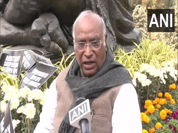 Leader of Opposition in Rajya Sabha Mallikarjun Kharge (Photo/ANI) 