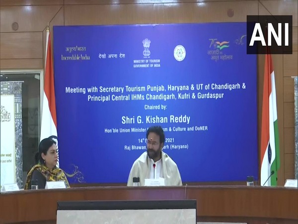 G Kishan Reddy holds review meeting with tourism secretaries of Punjab, Haryana, Chandigarh  