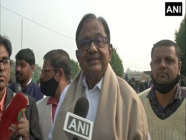 Former Union Minister and Congress leader P Chidambaram (photo/ANI)