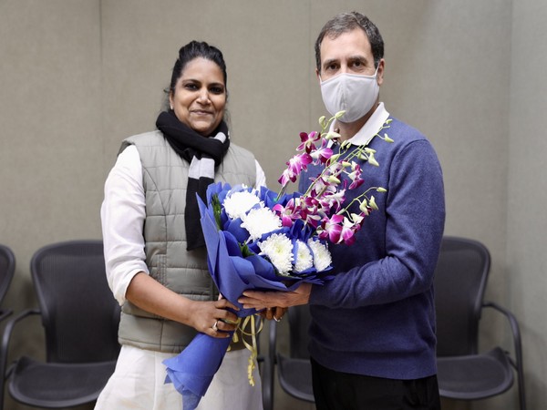 Kerala Congress leader Jebi Mather (Photo credit: Twitter@AdvJebiMather)