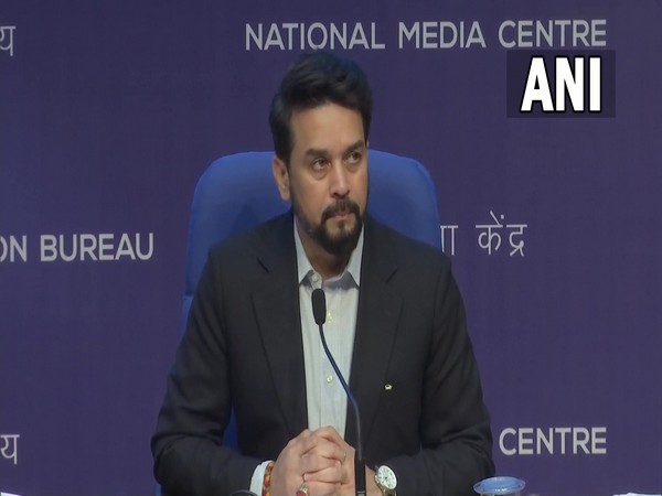 Union Minister Anurag Thakur (Photo:ANI)
