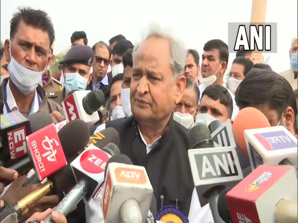 Rajasthan chief minister Ashok Gehlot (Photo:ANI)