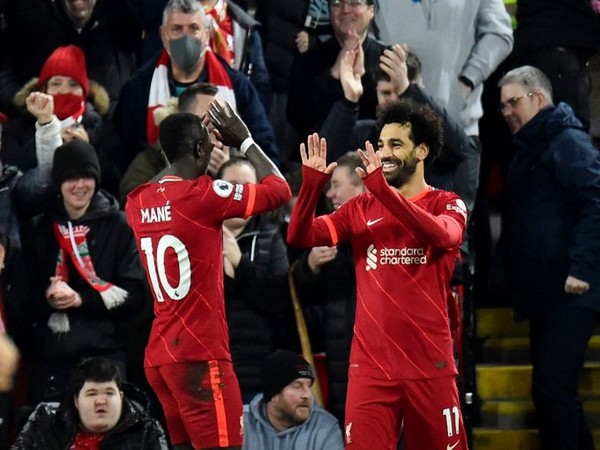 Mohamed Salah and Sadio Mane (Photo: Twitter/Premier League)