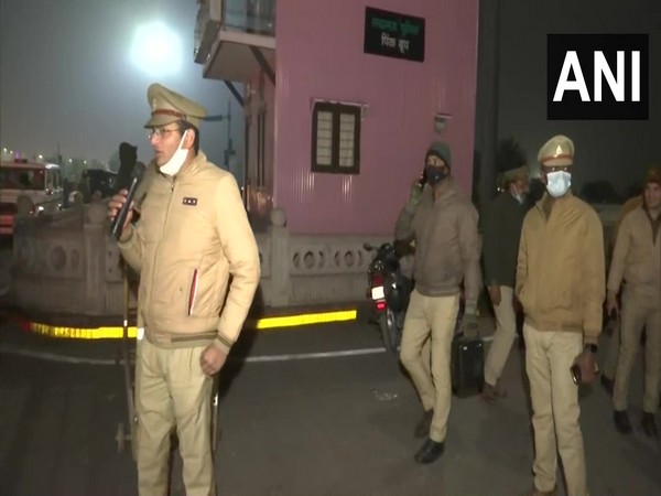 Visual from Hazratganj Chauraha (ANI/Photo)