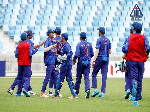 Team India in action in U19 Asia Cup (Image: Asian Cricket Council)