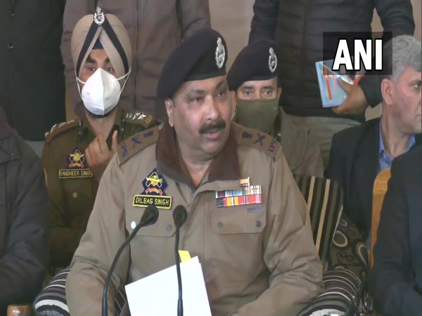 Jammu and Kashmir DGP Dilbag Singh (Photo/ANI)