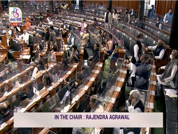 Visuals from Lok Sabha