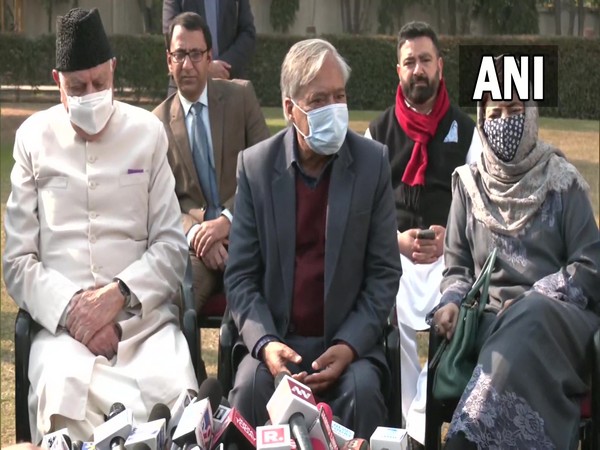 People's Alliance for Gupkar Declaration meet