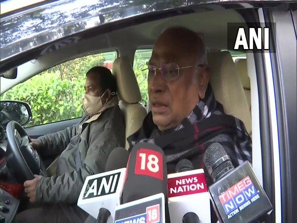 Leader of Opposition in Rajya Sabha Mallikarjun Kharge (Photo/ANI)