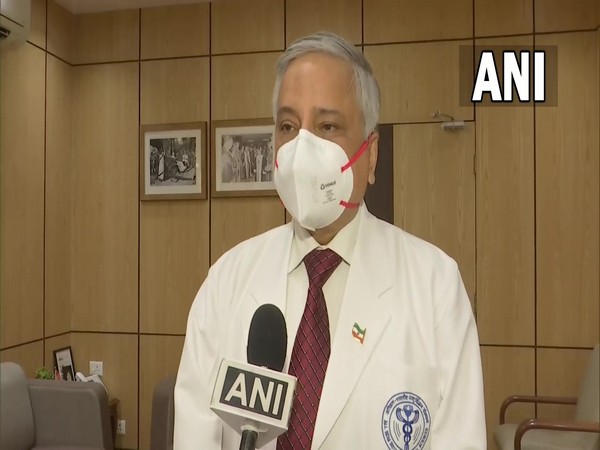 AIIMS Director Dr Randeep Guleria (Photo/ANI)