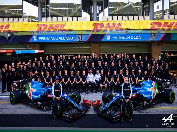 Alpine team (Photo: Twitter/Alpine F1 Team)
