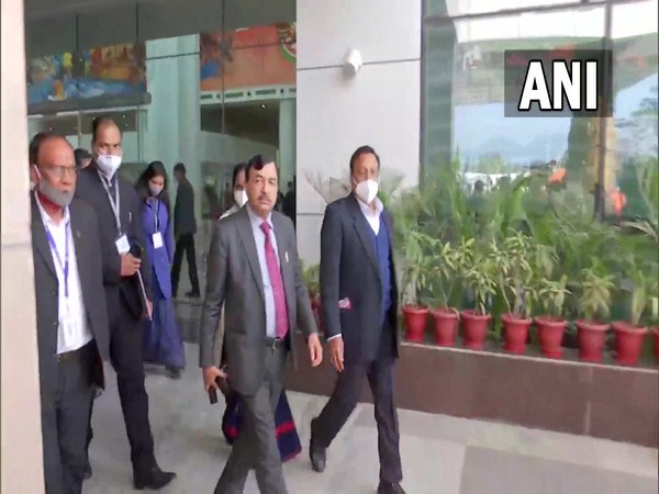 Chief Election Commissioner Sushil Chandra and his team reach Dehradun on a two-day visit. (Photo/ANI)