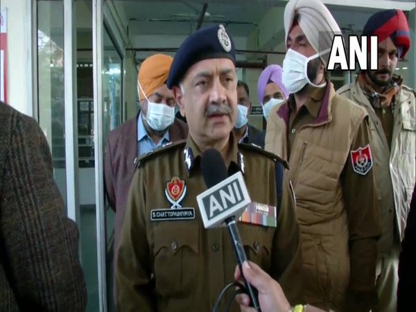 DGP Punjab Siddharth Chattopadhyaya. (Photo/ANI)