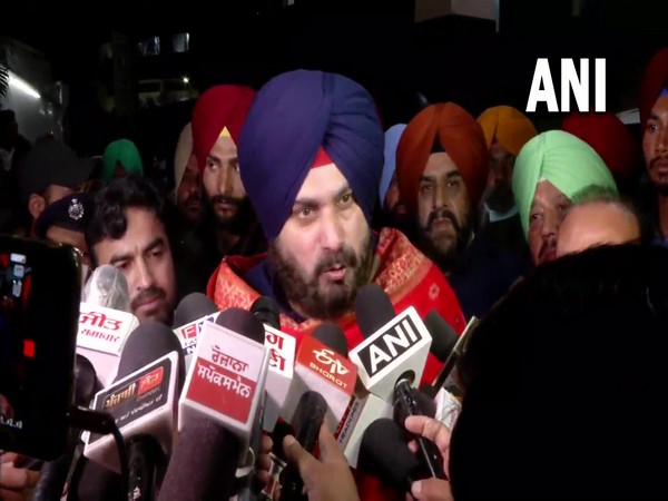  Punjab Congress chief Navjot Singh Sidhu (Photo/ANI)