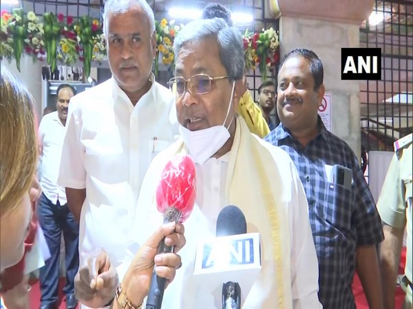 Siddaramaiah, Former Karnataka chief minister and Leader of Opposition (Photo:ANI)