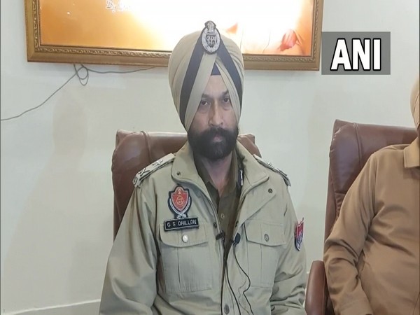 Gurinder Singh Dhillon, IG, Jalandhar (Photo:ANI)