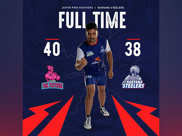 Haryana Steelers go down 38-40 (Photo/ Haryana Steelers Twitter)
