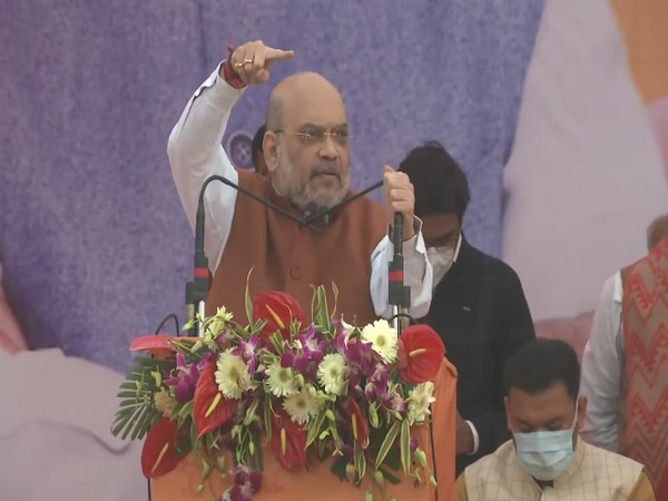 Union Home Minister Amit Shah at UP's Kasganj