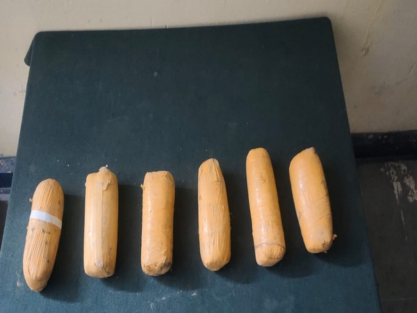 Troops of Border Security Force (BSF) in two separate incidents in the Ferozepur sector seized 40.64 kgs of contraband suspected to be heroin (Photo/ANI)