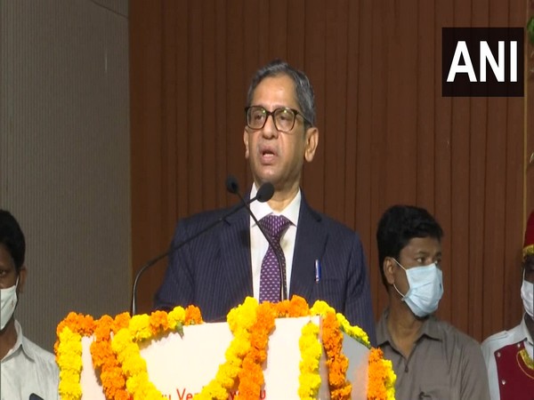 Chief Justice of India NV Ramana (Photo/ANI)