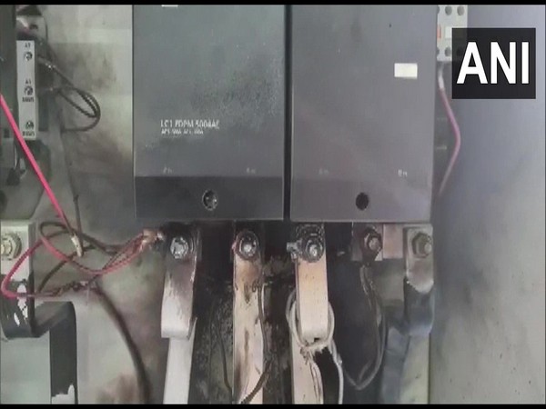 Explosion occurred due to a short circuit in the Govt Medical College, Baramulla oxygen plant on Monday. [Photo/ANI]