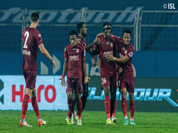 NorthEast United players (Photo: Twitter/ISL)