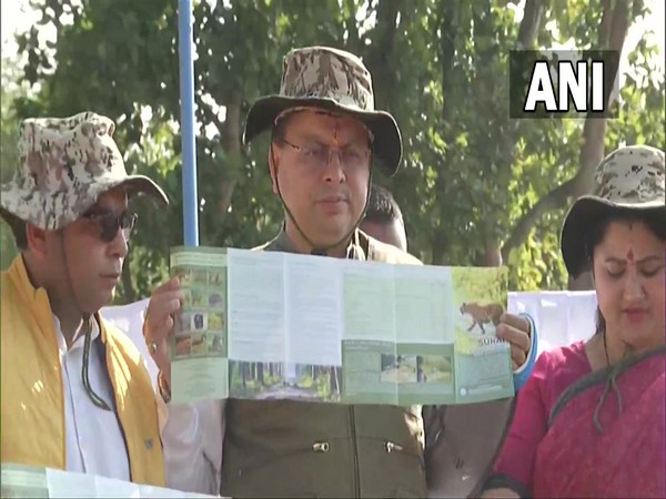 Uttarakhand CM inaugurates Crocodile Safari in Uttarakhand's Khatima (ANI/Photo)