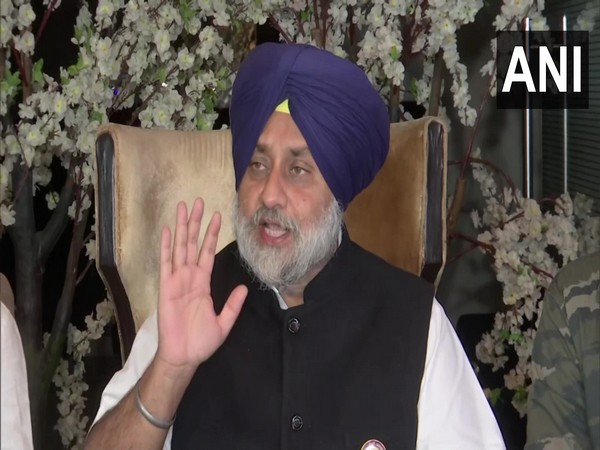 Shiromani Akali Dal President Sukhbir Singh Badal  (Photo/ANI)