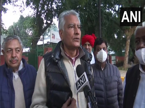 Chairman of the campaign committee of Punjab Congress Sunil Jakhar. (Photo/ANI)