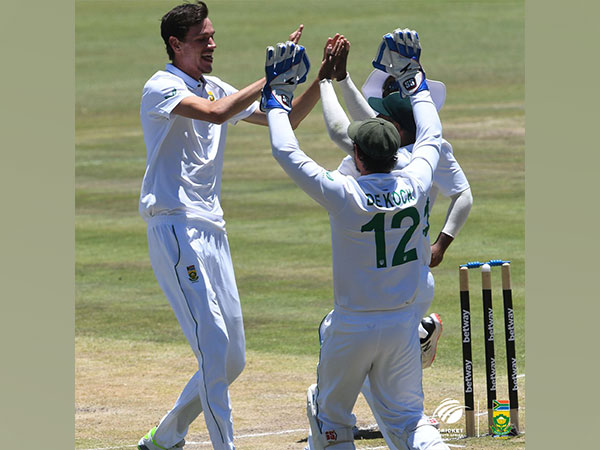 Marco Jansen in action (Photo/ Cricket South Africa Twitter)
