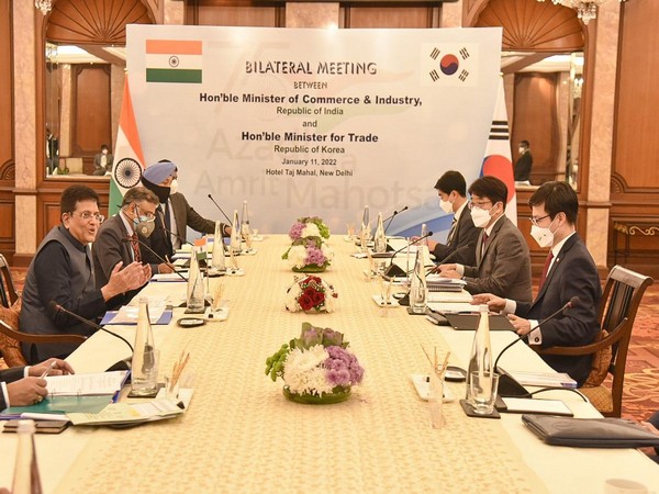 India and Korea held discussions over bilateral trade and investment-related areas (Photo/@PiyushGoyal)