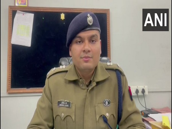 Auraiya Superintendent of Police (SP)Abhishek Verma (Photo/ANI)
