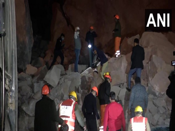 Rescue operations underway by NDRF team. (Photo/ANI)