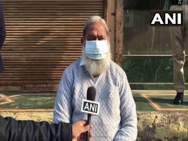 Haryana Health Minister Anil Vij. (File Photo/ANI)