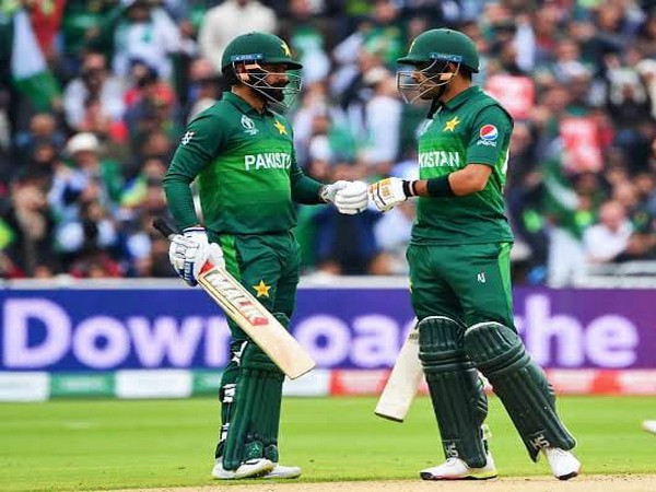 Mohammad Hafeez and Babar Azam (Image: Babar Azam's Twitter)