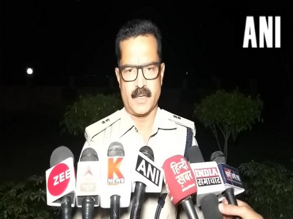 Baghpat Assistant Superintendent of Police (ASP) Ranvijay Singh while speaking to media persons on Sunday. Photo/ANI