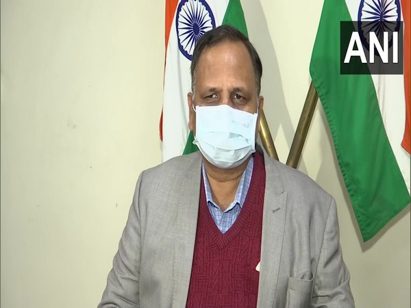 Delhi health minister Satyendar Jain. (Photo/ANI)