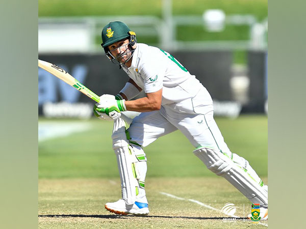South Africa skipper Dean Elgar in action (Photo/ Cricket South Africa Twitter)