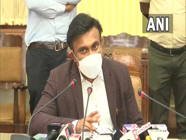 Karnataka Health Minister Dr K Sudhakar (Photo/ANI)