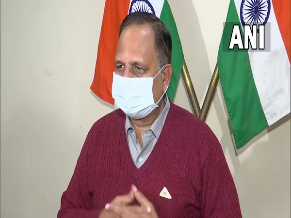 Delhi Health Minister Satyendar Jain (Photo:ANI)