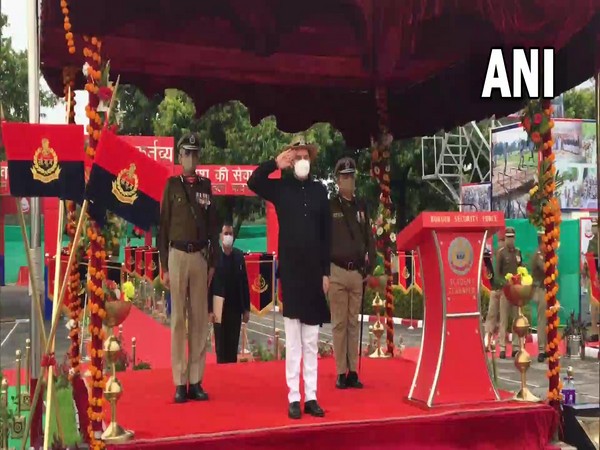 Anurag Thakur attends convocation at BSF Academy in Gwalior, congratulated trainee assistant commandant (ANI/Photo)