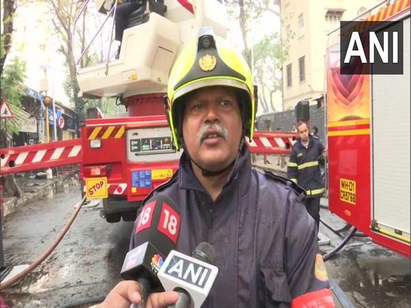 Divisional Fire Officer KD Ghadigaonkar (Photo/ANI)