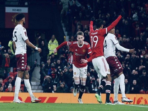 Scott McTominay after scoring goal (Photo: Twitter/ Manchester United)