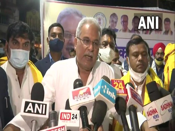 Chhattisgarh Chief Minister Bhupesh Baghel (Photo:ANI)
