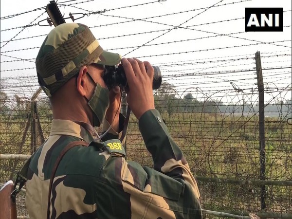 A visual from the Indo-Bangladesh border. (Photo/ANI)