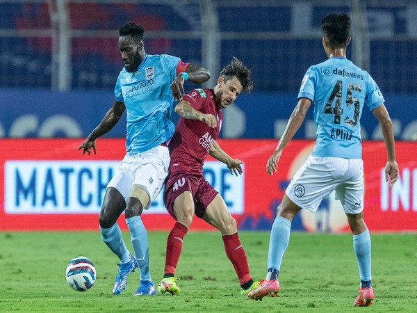 NorthEast United vs Mumbai City FC (Photo: Twitter/ISL)