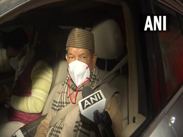 Congress' Harish Rawat speaking to ANI after Uttarakhand Screening Committee meeting (Photo/ANI)