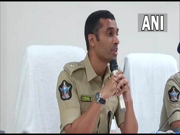 Vishal Gunni, Superintendent of Police, Guntur Rural District (Photo/ANI)