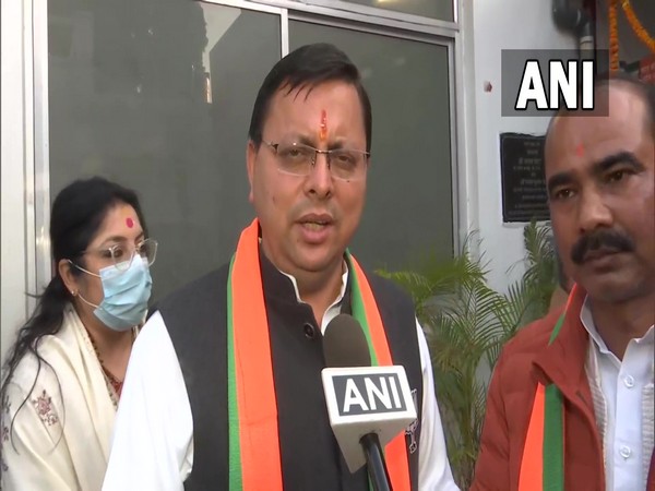 Uttarakhand Chief Minister Pushkar Singh Dhami (Photo:ANI)