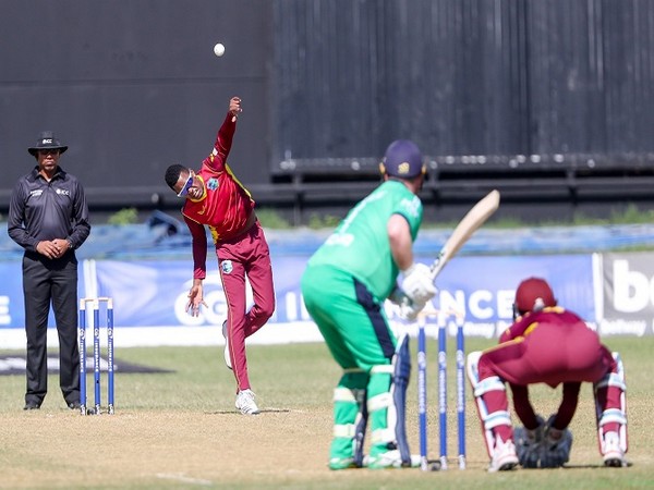 Ireland and West Indies in action (Image: Windies Cricket)
